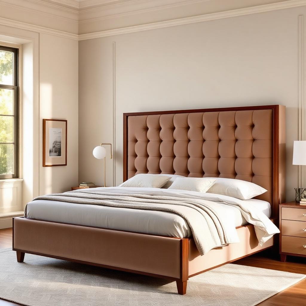 Lumière Upholstered King Bed