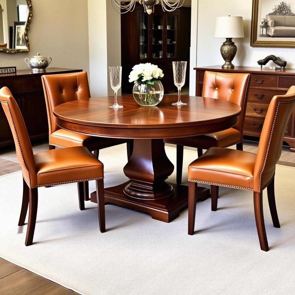 Mara Walnut Dining Set
