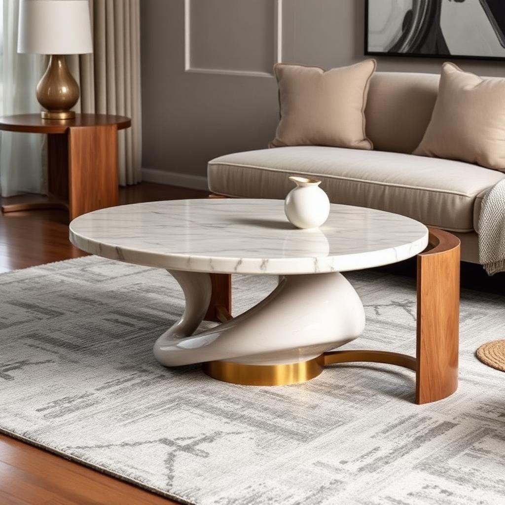 Onda Marble Coffee Table